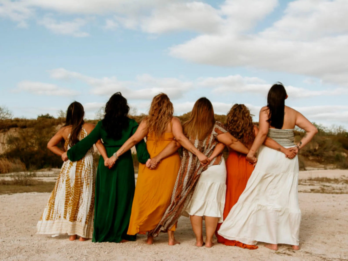 Women supporting each other through menopause myths